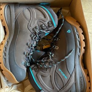 Vasque Snow Boots Shoe / Turkish Coffee / Scuba Blue / Women US 7